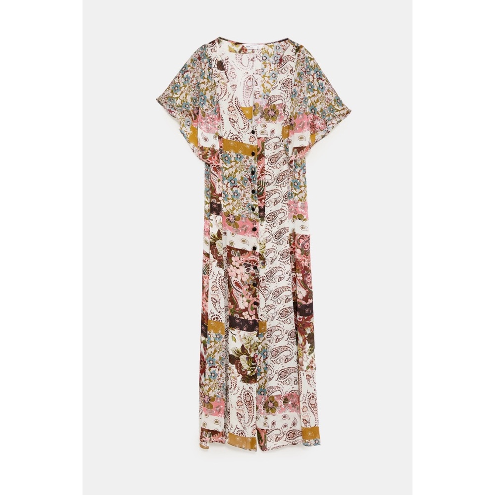 Zara Floral Print Dress